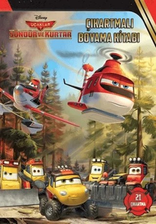 Disney Uçaklar 2 - Çıkartmalı Boyama Kitabı – Kolektif – Doğan Egmont Yayıncılık kitap kapağı