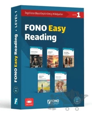 Easy Reading Hikaye Seti 5 Kitap A1 Level 1 (Kutulu) – Kolektif – Fono Yayınları kitap kapağı