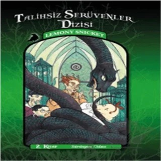 Talihsiz Serüvenler Dizisi 2: Sürüngen Odası – Lemony Snicket – Doğan Egmont Yayıncılık kitap kapağı
