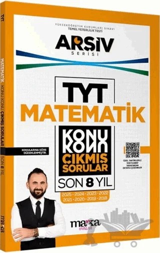 TYT Matematik Konu Konu Son 8 Yıl Çıkmış Sorular – Kolektif – Marka Yayınları kitap kapağı