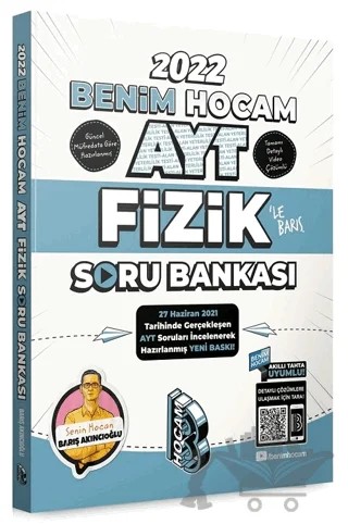 AYT Fizik Soru Bankası – Barış Akıncıoğlu – Benim Hocam Yayınları kitap kapağı