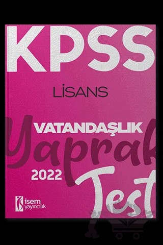 2022 KPSS Vatandaşlık Yaprak Test – Kolektif – İSEM Yayıncılık kitap kapağı