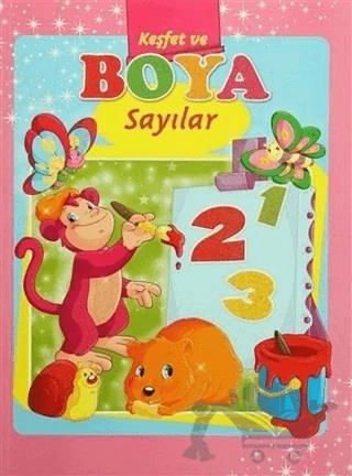 Sayılar - Keşfet ve Boya – Kolektif – Revzen Kitap kitap kapağı
