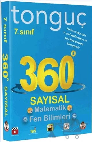 7. Sınıf 360 Sayısal – Kolektif – Tonguç Akademi kitap kapağı