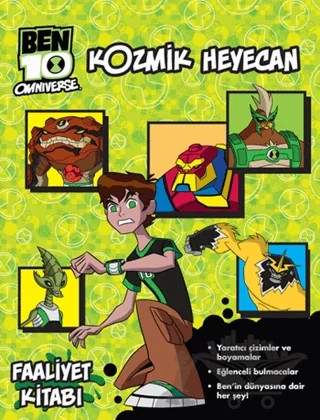 Ben 10 Omniverse - Kozmik Heyecan – Kolektif – Doğan Egmont Yayıncılık kitap kapağı