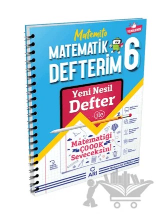 Arı Yayınları 6. Sınıf Matematik Defterim Matemito – Kolektif – Arı Yayıncılık kitap kapağı