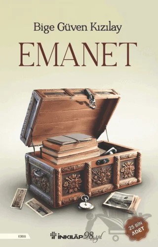Emanet – Bige Güven Kızılay – İnkılap Kitabevi kitap kapağı