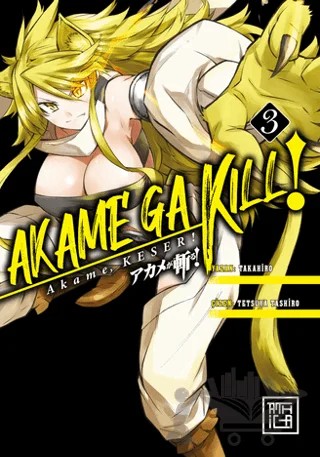 Akame Keser 3 – Takahiro – Athica Yayınları kitap kapağı