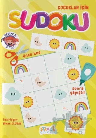 Çocuklar İçin Sudoku - Seviye 2 – Kolektif – Staau Çocuk kitap kapağı