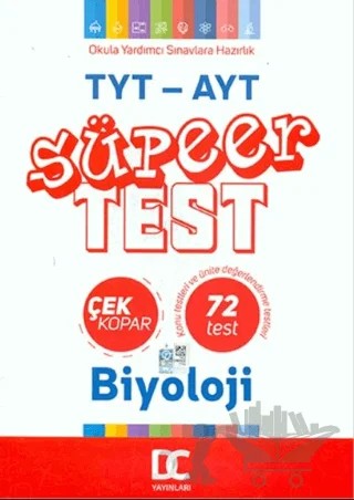TYT AYT Biyoloji Süper Test Çek Kopar Doğru Cevap Yayınları – Kolektif – ​Doğru Cevap Yayınları kitap kapağı