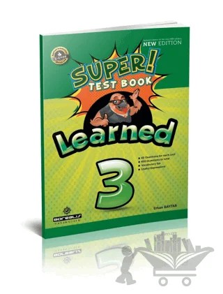 3. Sınıf Learned Super Test Book – Erkan Baytar – Borealis Yayıncılık kitap kapağı