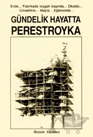 Gündelik Hayatta Perestroyka – Adrian Geiges – İletişim Yayınevi kitap kapağı