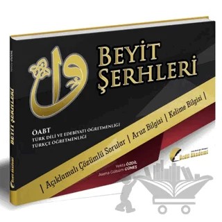 ÖABT Türk Dili Edebiyatı ve Türkçe Beyit Şerhleri Konu Anlatımlı Soru Bankası – Kolektif – Özdil Akademi Yayınları kitap kapağı