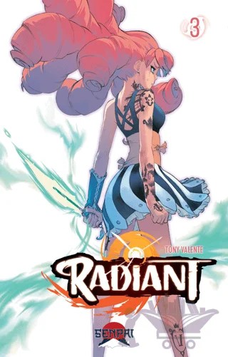 Radiant 3 – Tony Valente – Senpai Yayınevi kitap kapağı