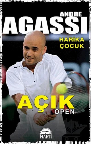 Açık – Andre Agassi – Martı Yayınları kitap kapağı