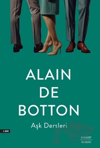 Aşk Dersleri – Alain de Botton – Everest Yayınları kitap kapağı