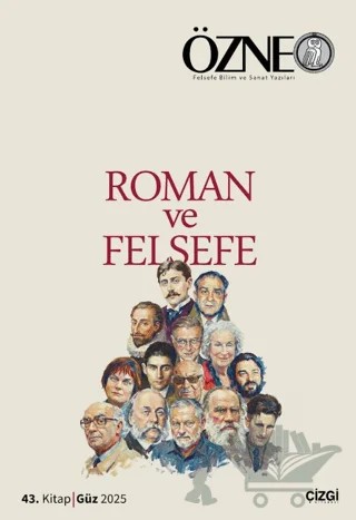 Özne 43. Kitap - Roman ve Felsefe – Kolektif – Çizgi Kitabevi Yayınları kitap kapağı
