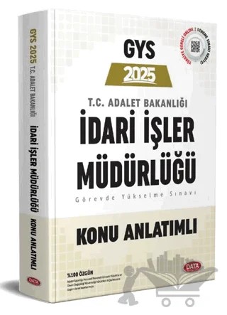 T.C. Adalet Bakanlığı İdari İşler Müdürlüğü GYS Konu Anlatımlı – Kolektif – Data Yayınları kitap kapağı