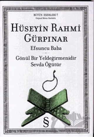 Efsuncu Baba / Gönül Bir Yeldeğirmenidir Sevda Öğütür – Hüseyin Rahmi Gürpınar – Everest Yayınları kitap kapağı