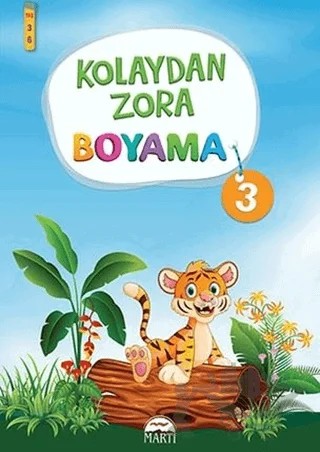 Kolaydan Zora Boyama - 3 – Murat Cem – Martı Yayınları kitap kapağı
