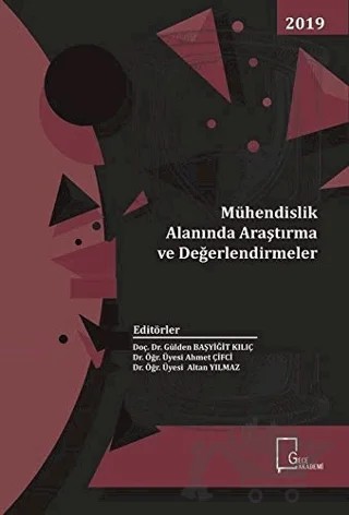 Mühendislik Alanında Araştırma ve Değerlendirmeler – Kolektif – Gece Akademi kitap kapağı