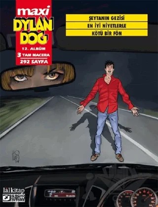 Dylan Dog Maxi Albüm 12 - Şeytanın Gezisi – Andrea Cavaletto – Lal Kitap kitap kapağı