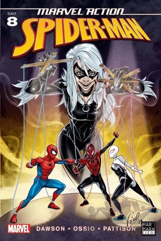 Marvel Action Spider-Man 8 – Delilah S. Dawson – Marmara Çizgi kitap kapağı