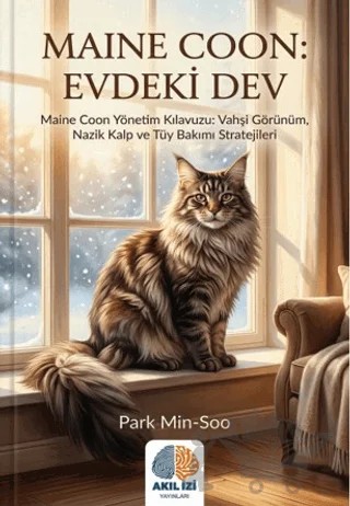 Maine Coon: Evdeki Dev – Park Min Soo – Akıl İzi Yayınları kitap kapağı