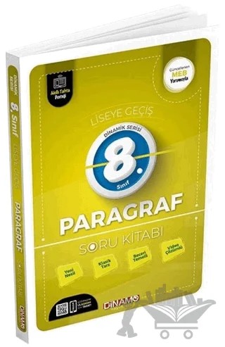 8. Sınıf Paragraf Soru Bankası – Kolektif – Dinamo Yayınları kitap kapağı