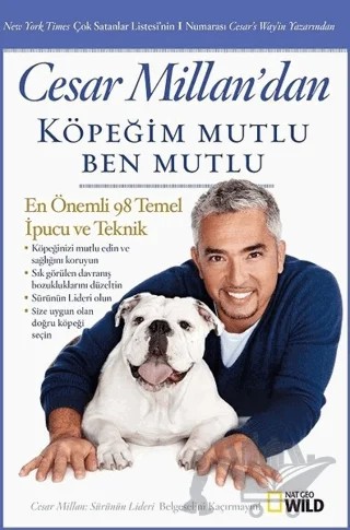 Köpeğim Mutlu Ben Mutlu – Cesar Millan – Beta Kitap kitap kapağı