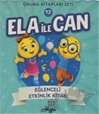 Ela İle Can - Eğlenceli Etkinlik Kitabı 12 – Kolektif – Hoya kitap kapağı