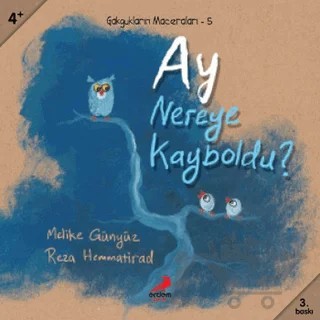 Ay Nereye Kayboldu? – Melike Günyüz, Reza Hemmatirad – Erdem Çocuk kitap kapağı