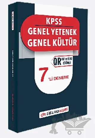 KPSS Genel Yetenek - Genel Kültür QR Çözümlü 7 Deneme – Kolektif – Dijital Hoca kitap kapağı