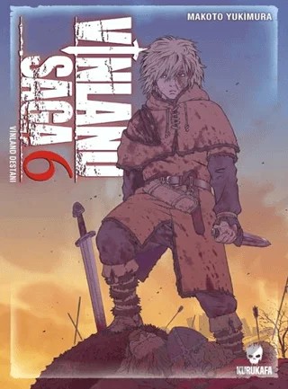 Vinland Saga - Vinland Destanı 6 – Makoto Yukimura – Kurukafa Yayınevi kitap kapağı