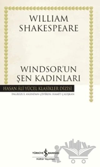Windsor'un Şen Kadınları – William Shakespeare – İş Bankası Kültür Yayınları kitap kapağı