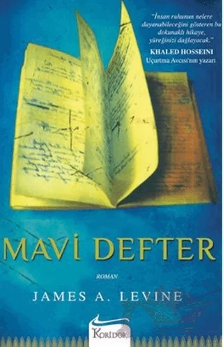 Mavi Defter – James A. Levine – Koridor Yayıncılık kitap kapağı