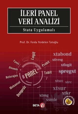 İleri Panel Veri Analizi: Stata Uygulamalı – Ferda Yerdelen Tatoğlu – Beta Yayınevi kitap kapağı
