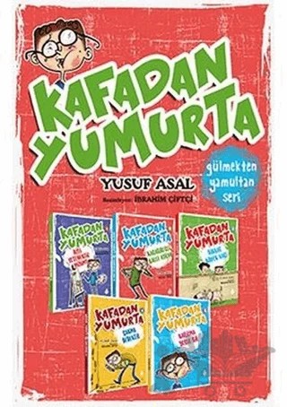 Kafadan Yumurta Seti (5 Kitap) – Yusuf Asal – Uğurböceği Yayınları kitap kapağı