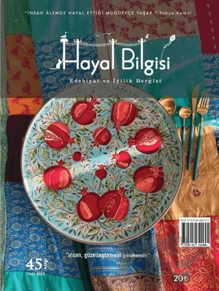 Hayal Bilgisi Dergisi Sayı: 45 Yaz 2022 – Hayal Bilgisi Dergisi kitap kapağı