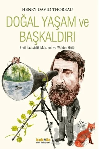 Doğal Yaşam ve Başkaldırı – Henry David Thoreau – Kaknüs Yayınları kitap kapağı
