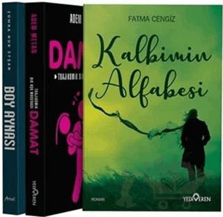 Tutkulu Aşk Seti (3 Kitap Takım) – Adem Metan, Fatma Cengiz, Zümra Nur Efşan – Yediveren Yayınları kitap kapağı