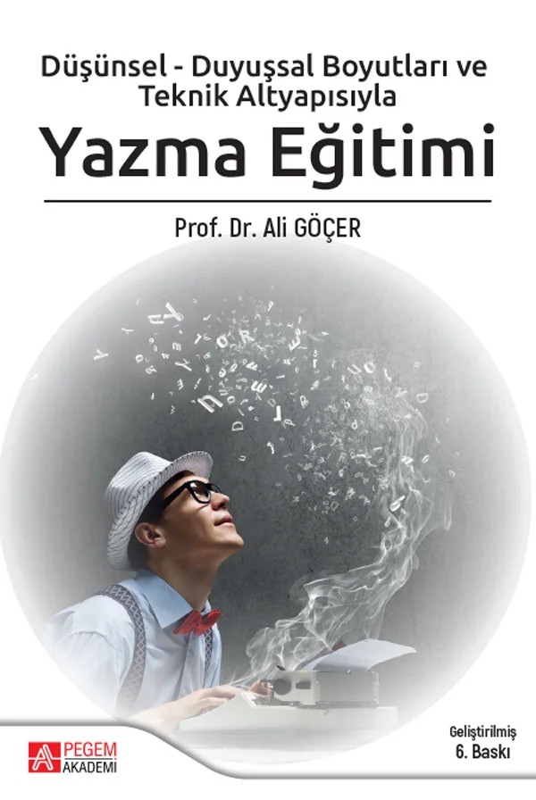 Yazma Eğitimi – Ali Göçer – Pegem Akademi Yayıncılık kitap kapağı