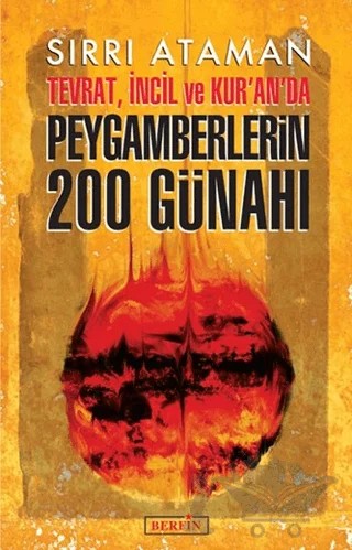 Peygamberlerin 200 Günahı – Sırrı Ataman – Berfin Yayınları kitap kapağı