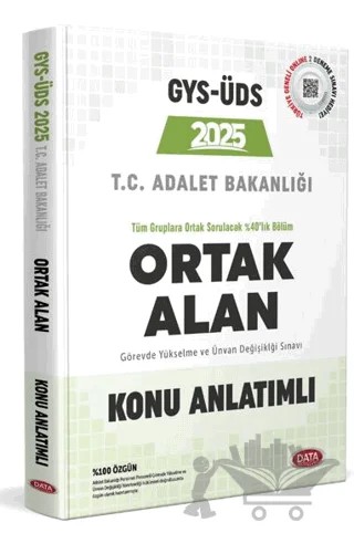 Adalet Bakanlığı GYS-ÜDS Ortak Alan Konu Anlatımlı – Kolektif – Data Yayınları kitap kapağı