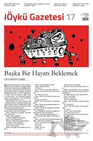 Edisyon Öykü Gazetesi Sayı: 17 Eylül 2021 – Edisyon Öykü Gazetesi kitap kapağı