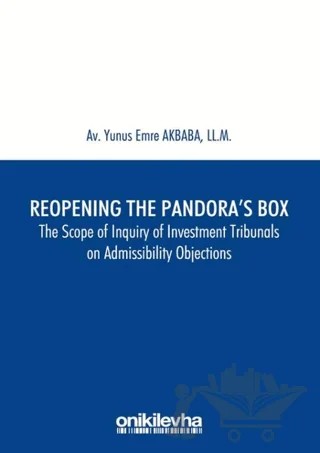 Reopening The Pandora's Box – Yunus Emre Akbaba – On İki Levha Yayınları kitap kapağı