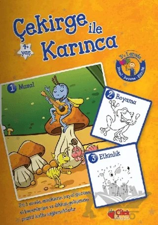 Çekirge İle Karınca - Üçü Bir Arada – Kolektif – Çilek Kitaplar kitap kapağı