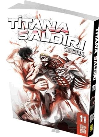 Titana Saldırı 11 – Hajime İsayama – Gerekli Şeyler Yayıncılık kitap kapağı