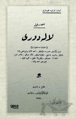 Lale Devri (Osmanlıca) – Ahmet Refik Altınay – Gece Kitaplığı kitap kapağı