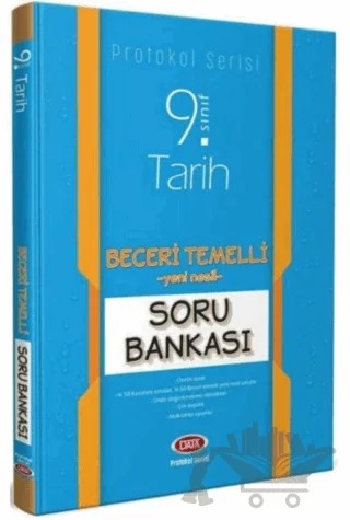 9. Sınıf Tarih Beceri Temelli Soru Bankası Protokol Serisi – Kolektif – Data Yayınları kitap kapağı